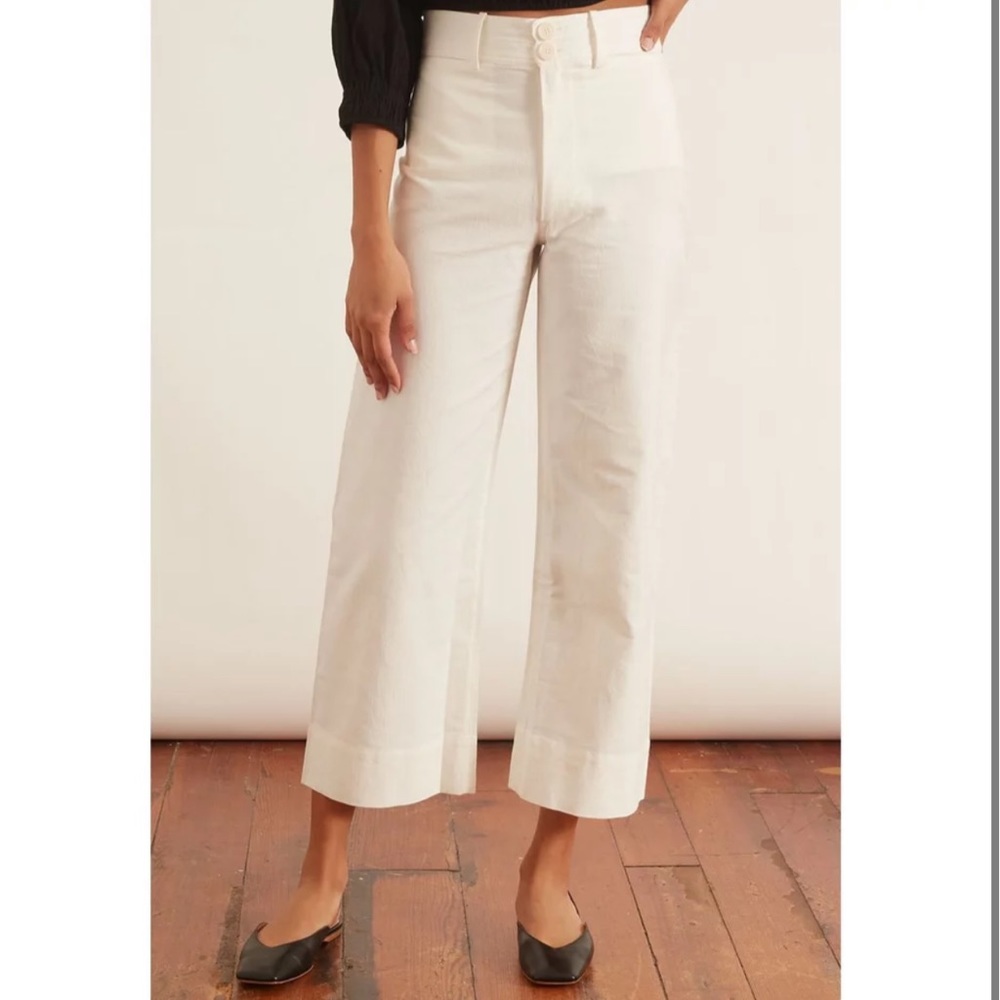 Apiece Apart Merida pant in Cream size 8